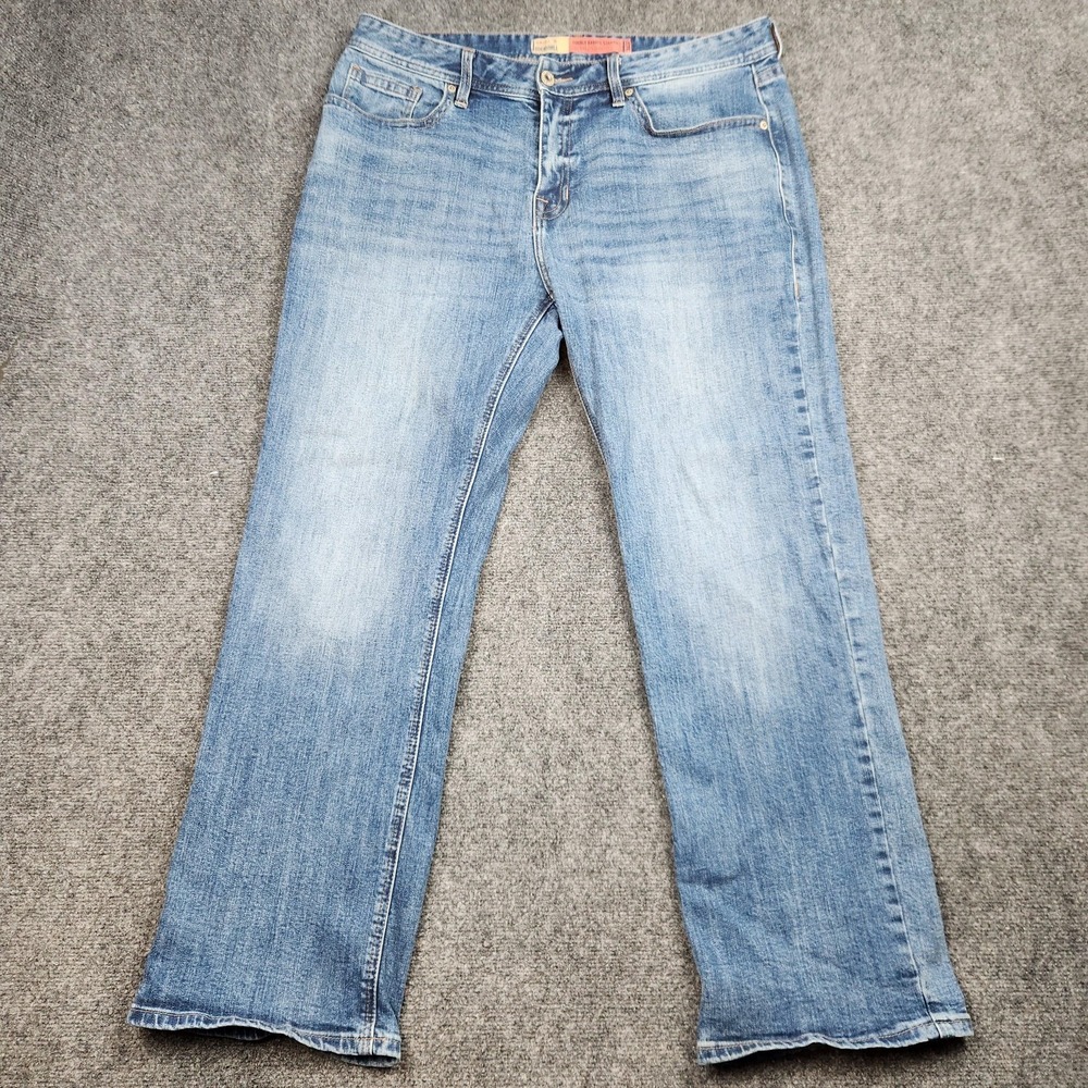 Rock & Roll Denim Vintage‎ '46 Jeans Mens 38x32 Blue Double Barrel Straight Leg